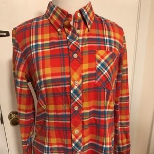 LL Bean signature flannel shirt